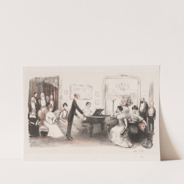 La Soirée Bourgeoise (1907) by Jean Veber