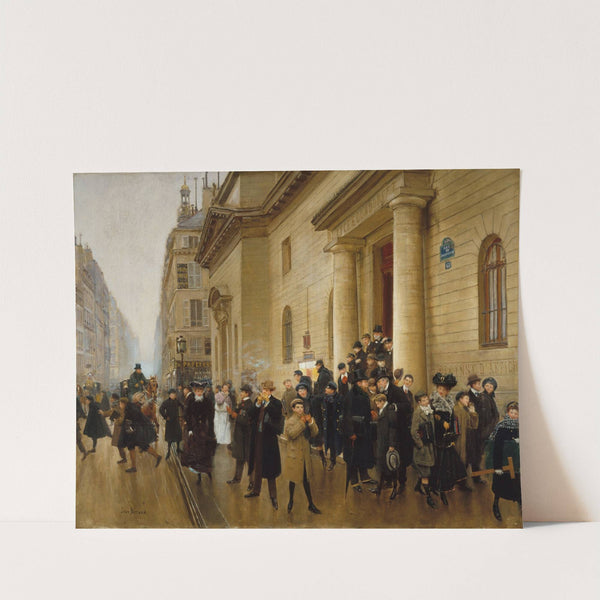 La sortie du lycée Condorcet (1903) by Jean Béraud