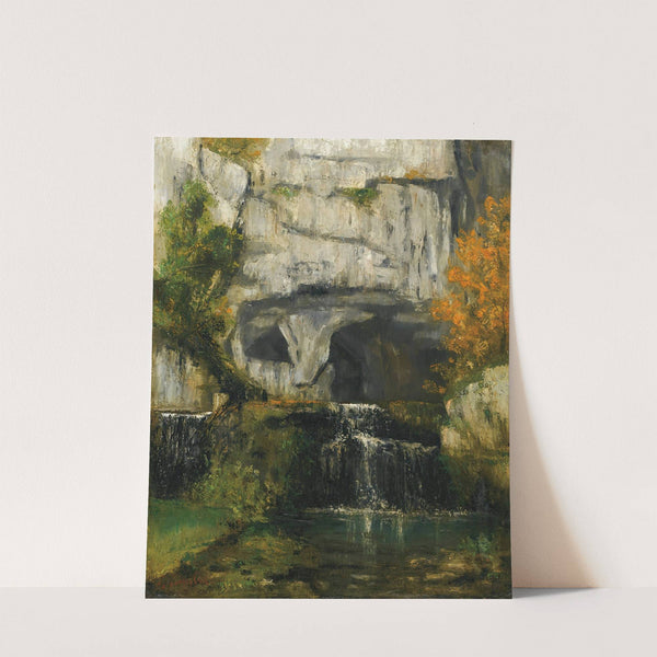 La Source Du Lison by Gustave Courbet