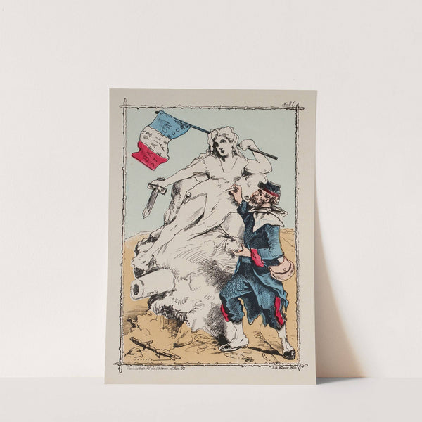 La statue de neige by Faustin Betbeder