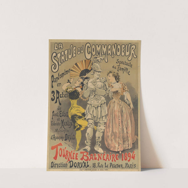 La Statue du Commandeur (1894) by Frédéric Régamey