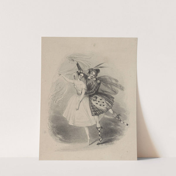 La sylphide (1837) by Alfred Edward Chalon