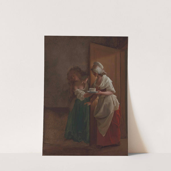 La tasse de chocolat (‘The Cup of Chocolate’) by Louis Léopold Boilly