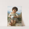 La Tasse De Lait (1879) by William Bouguereau