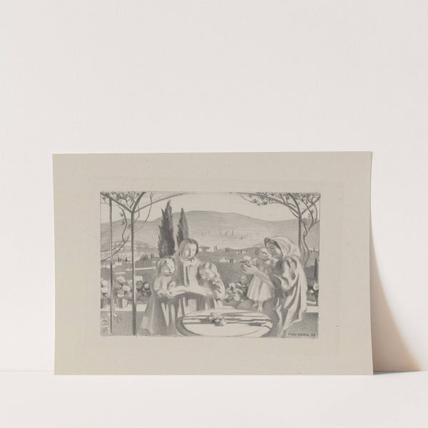 La Terrasse (1923) by Maurice Denis