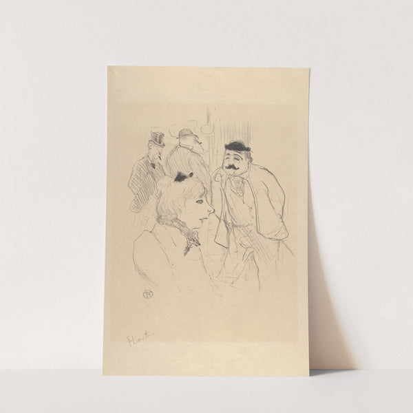 La Tige, Moulin Rouge (1894) by Henri de Toulouse-Lautrec