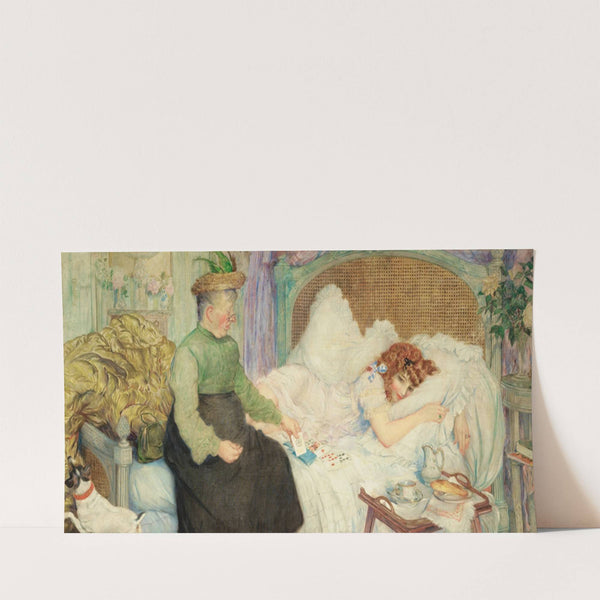 La tireuse de cartes by Abel Faivre