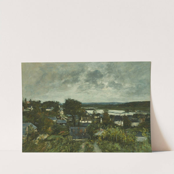 La Touques near Deauville (1883) by Eugène Boudin