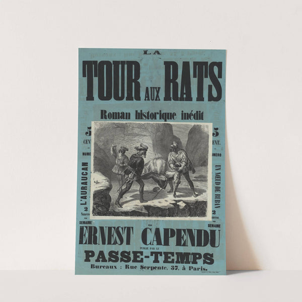 La Tour aux rats, roman historique inédit par Ernest Capendu (1863) by Auguste Belin