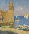 La Tour De Collioure, Lever De Lune
