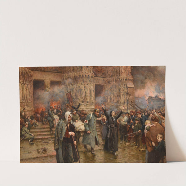 La Tragedia di Reims (after 1914) by Alberto Pisa