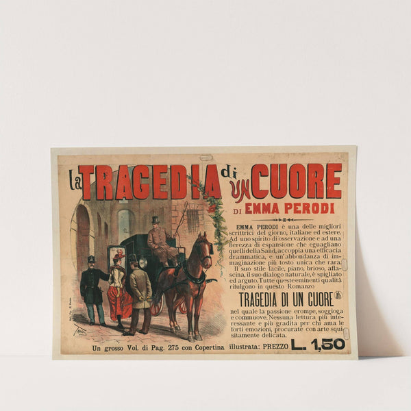 La Tragedia di un cuore di Emma Perodi (1890) by Ottavio Rodella Tavio