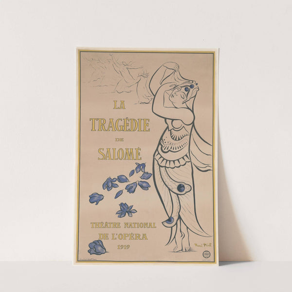La Tragédie de Salomé. Théâtre National de l’Opéra, 1919 (1919) by René Piot