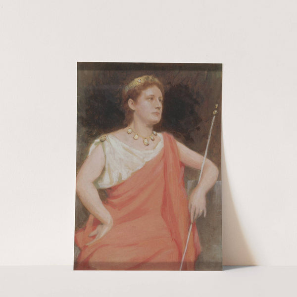 La Tragédie, étude d’après Mlle Dudlay (1884) by Joseph Blanc