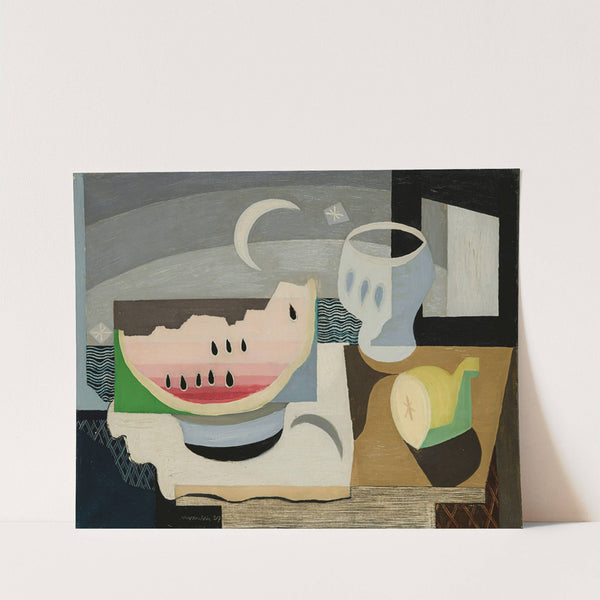 La Tranche De Pastèque (1927) by Louis Marcoussis