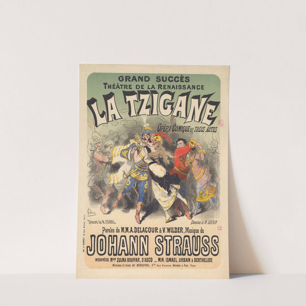 La Tzigane by Jules Chéret