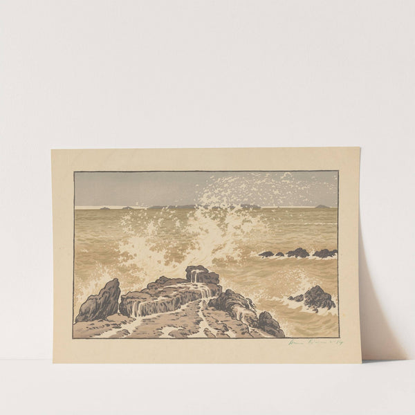 La Vague (1893) by Henri Rivière