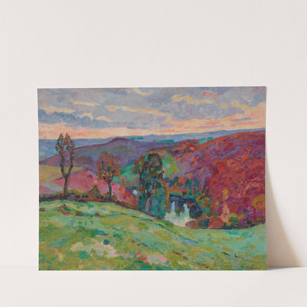La vallée de la Creuse et le Puy Barriou (circa 1922) by Armand Guillaumin