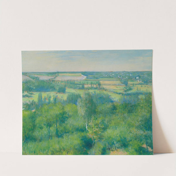 La Vallée De L'yerres by Gustave Caillebotte