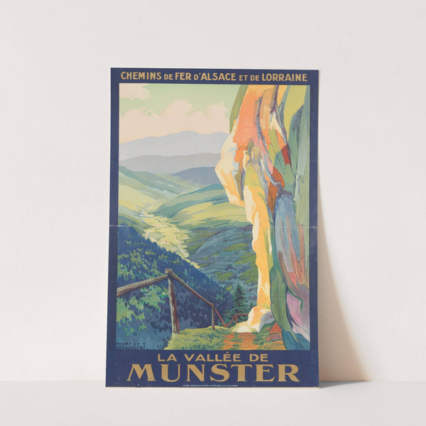 La vallee de Munster by Henri de Renaucourt