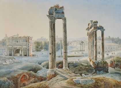 La vallée des temples d’Agrigente en Sicile avec le temple de la Concorde et le temple d’Héra