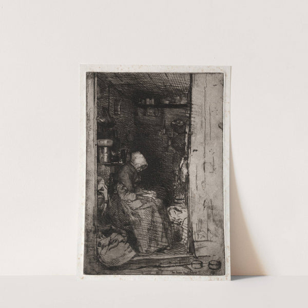 La Veille aux Loques (1858) by James Abbott McNeill Whistler