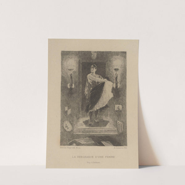 La vengeance d’une femme (1886) by Félicien Rops