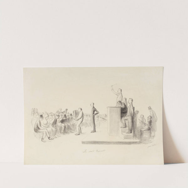 La vente Rouart (1912) by Jean Veber