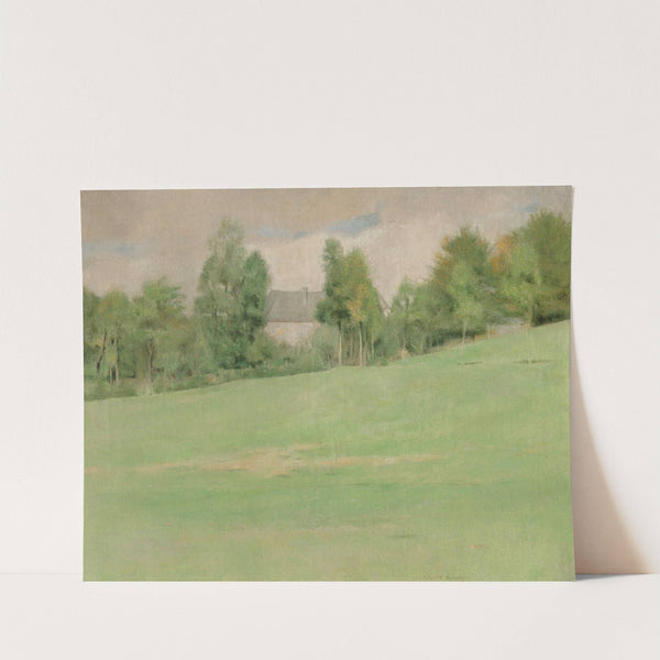 La venue de l’aube à Fosset (circa 1882) by Fernand Khnopff