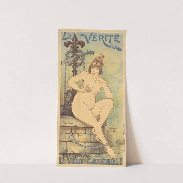 La Vérité, Le Vélo-Caténol! by Decam