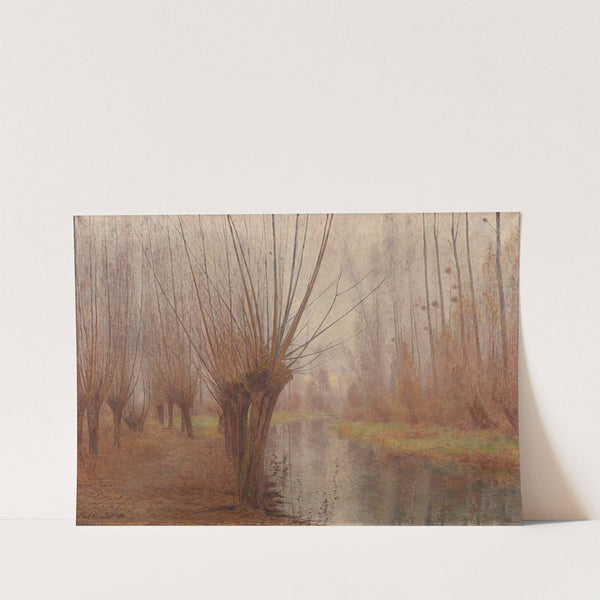 La Vesle en novembre à Jonchery-sur-Vesle (1911) by Paul Bocquet