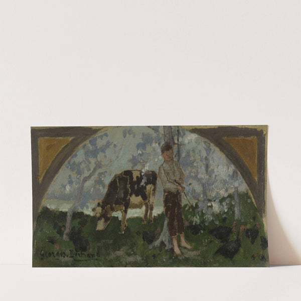 La viande de veau, La volaille (1893) by Georges Bertrand