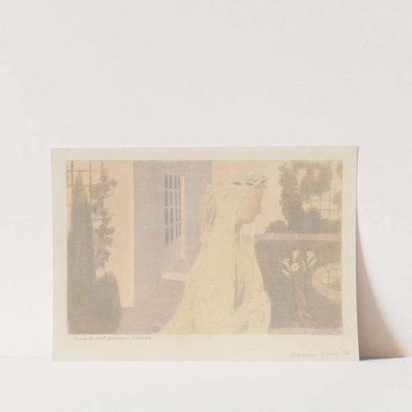 La vie devient précieuse, discrète (1911) by Maurice Denis