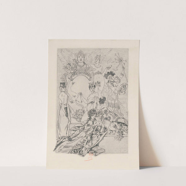 La vie élégante (1880) by Félicien Rops