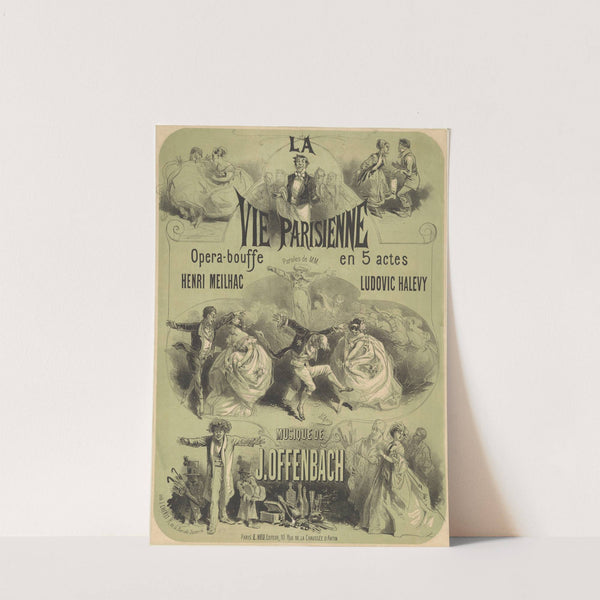 La Vie parisienne (1866) by Jules Chéret