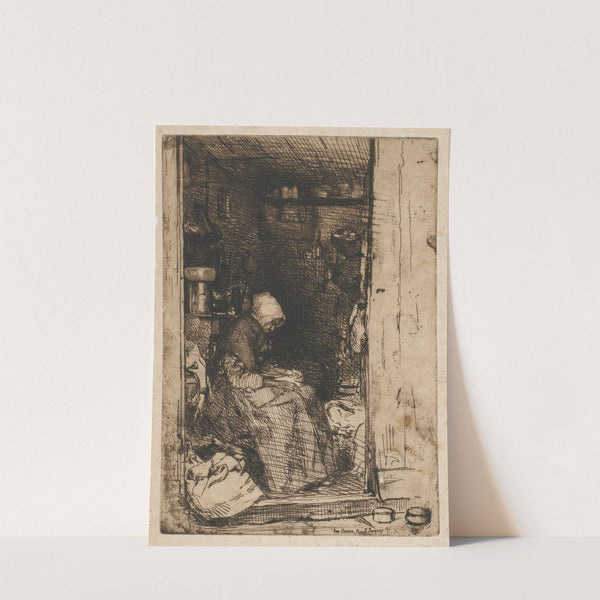 La Vieille aux Loques (1858) by James Abbott McNeill Whistler