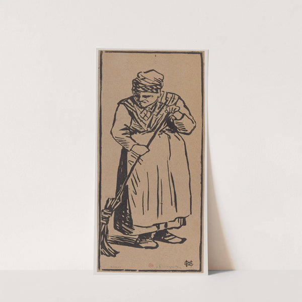 La vieille balayeuse (1890) by Henri-Charles Guérard