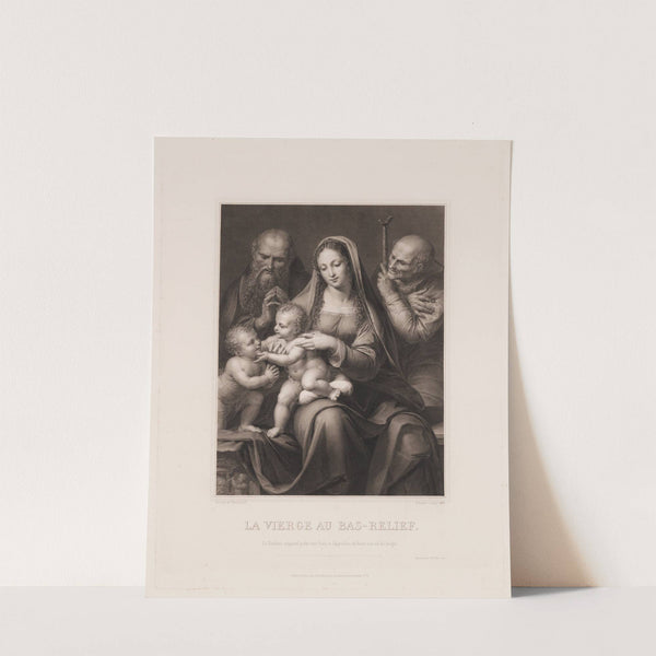 La vierge au bas-relief (1835) by Francois Forster