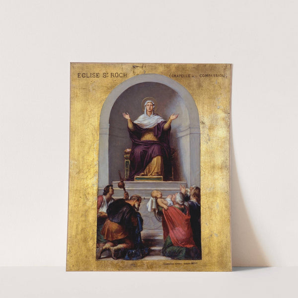 La Vierge consolatrice by Sébastien Melchior Cornu