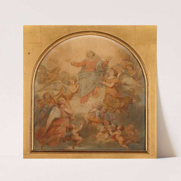 La Vierge Triomphante (1857) by Nicolas Louis François Gosse