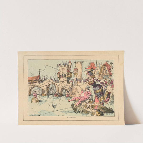 La ville heureuse (1881) by Albert Robida