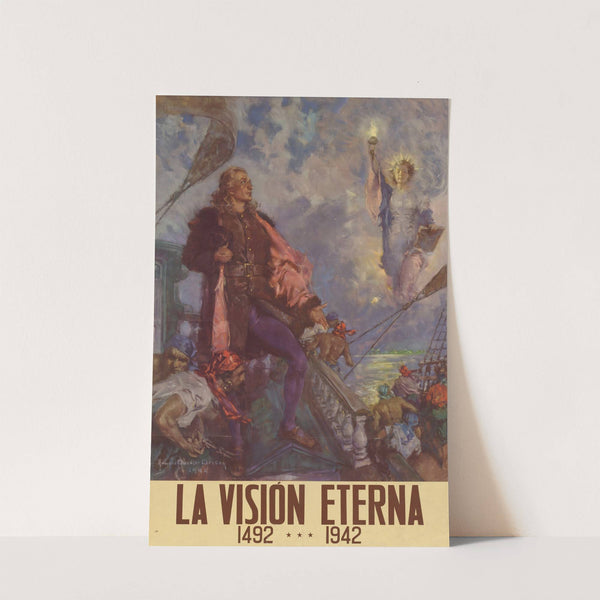 La Vision Eterna, 1492…1942 by Howard Chandler Christy