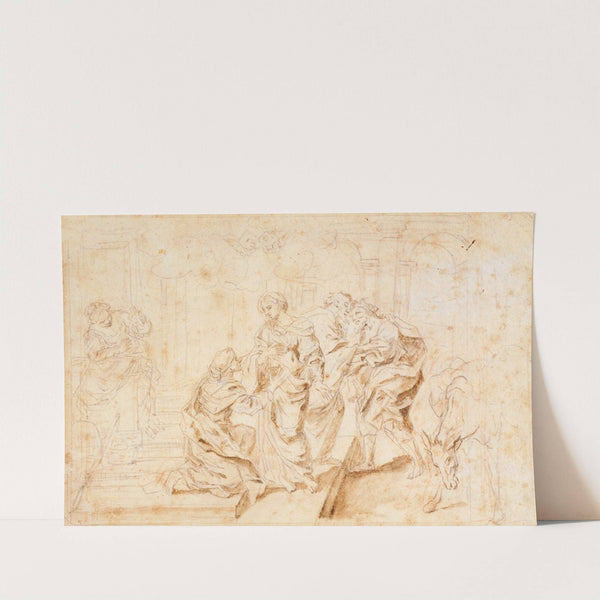 La visitation (1652-1657) by Charles Poerson