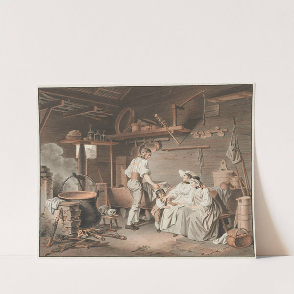 La Visite au Chalet by Sigmund Freudenberger