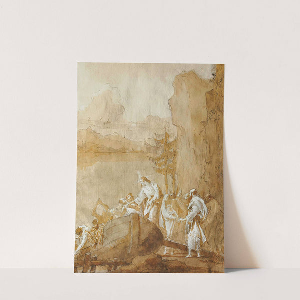 La vocation des fils de Zébédée by Giovanni Domenico Tiepolo