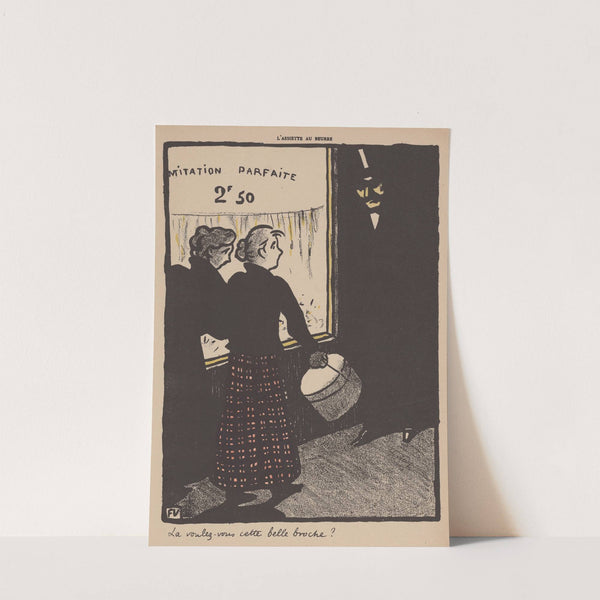 La voulez-vous cette belle broche (1902) by Félix Vallotton