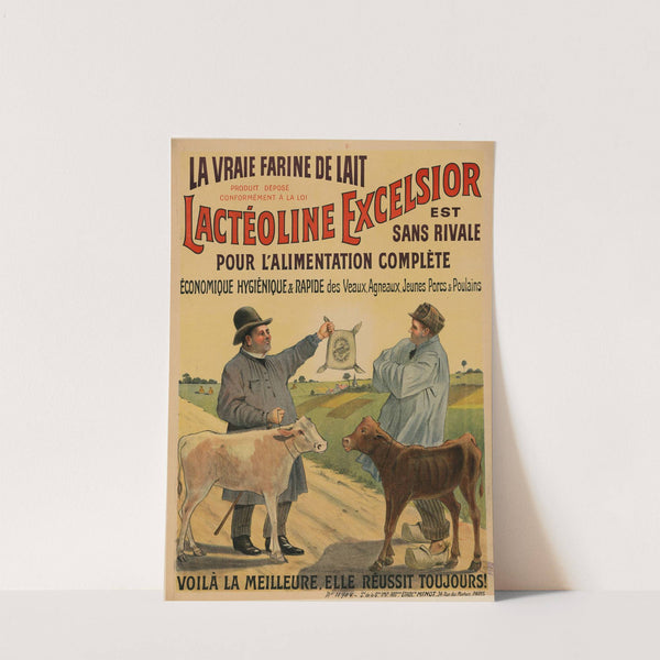 La vraie farine de lait (…), lactéoline Excelsior est sans rivale pour l’alimentation complète (1906) by Etablissements Minot