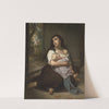 L’abandonnée (1872) by Hugues Merle