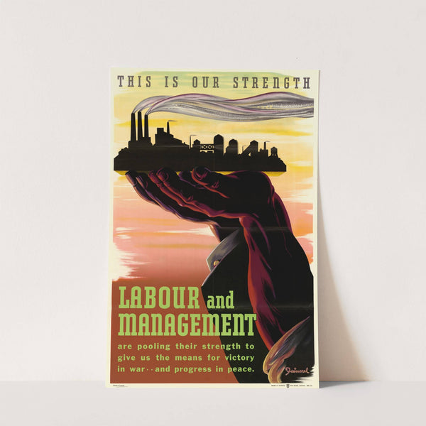 Labour and Management - This is our Strength by Faimmel