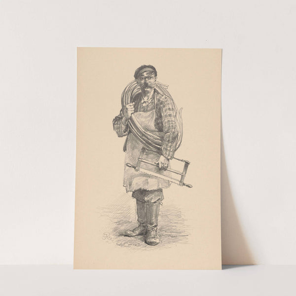 Labourer (1926) by Józef Rapacki